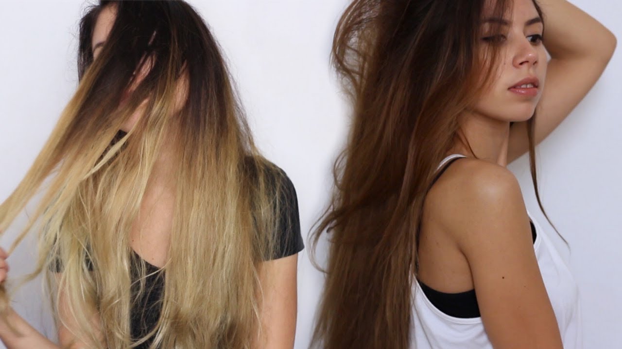 Dyeing my hair back to Brown