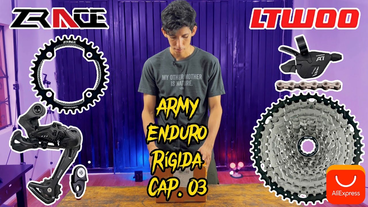 GROUPSET ZRACE x LTWOO A7 1x10s / Sistema de Arrastre Barato - Aliexpress Cap. 03
