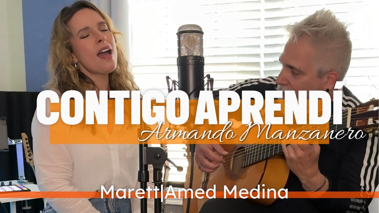 Contigo Aprendí – Cover acústico especial San Valentín | Marett