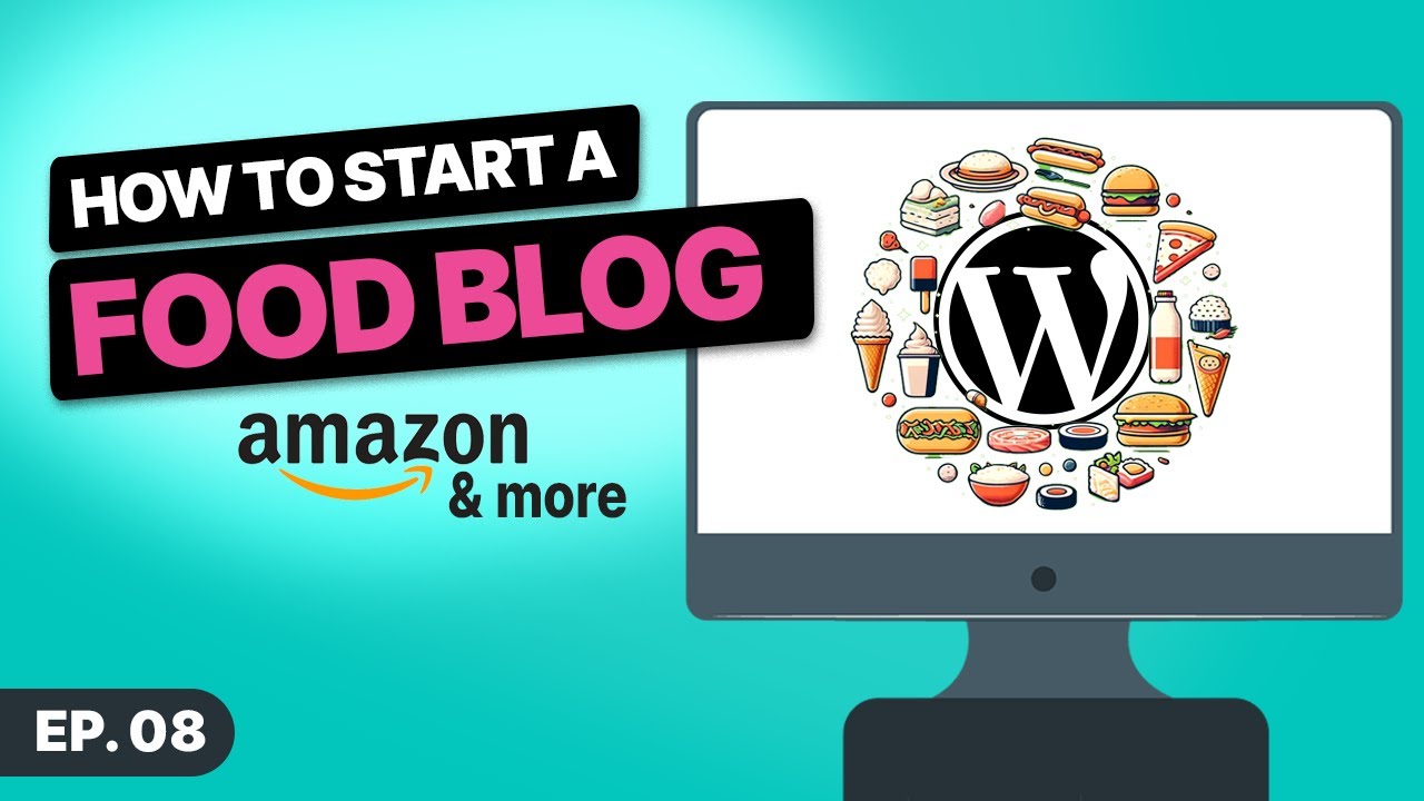 How to Start a Food Blog! - 08 - Adding affiliate links to your blog & start earning money