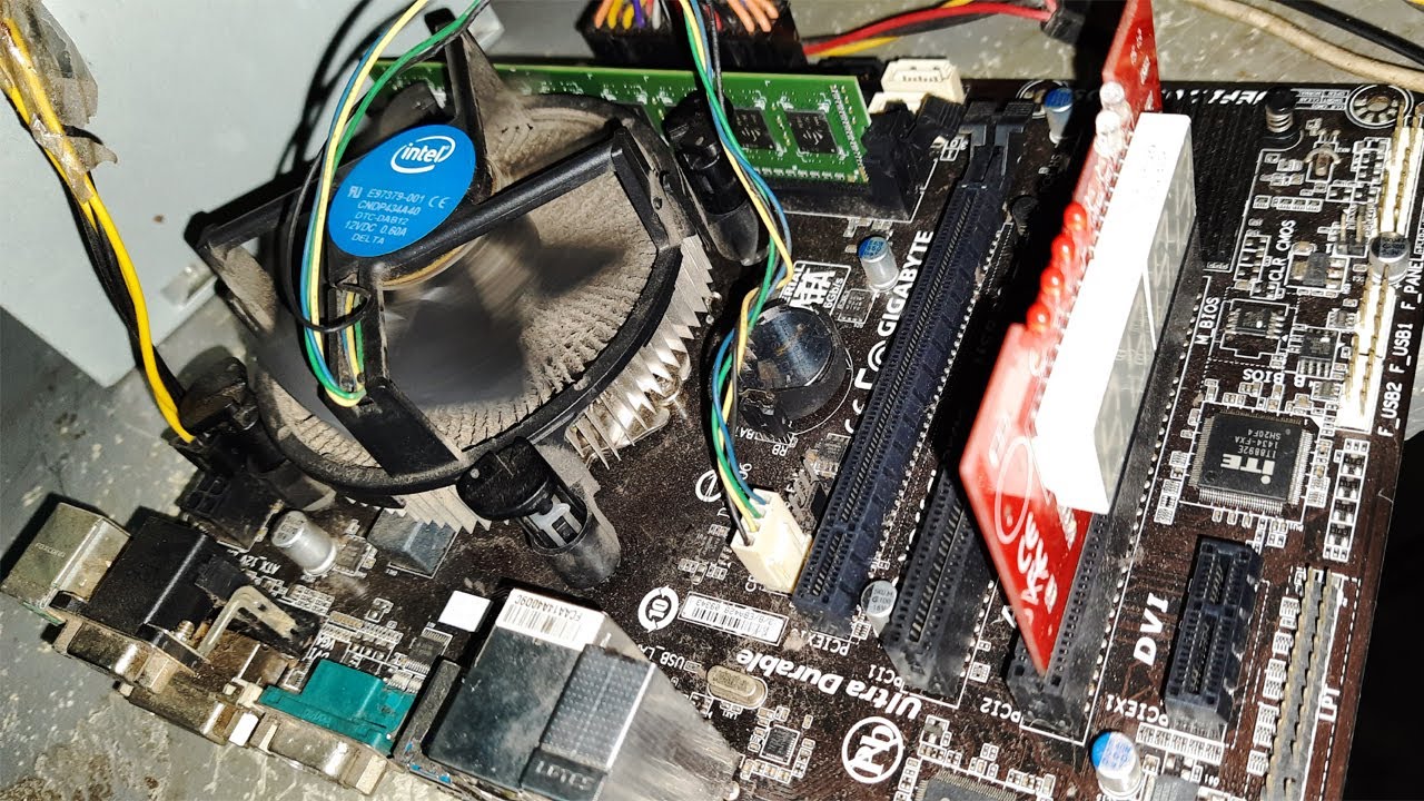 How To Repair Restart Problem Gigabyte GA-H81M-S2PV | Repair Gigabyte Motherboard Reastar Problem