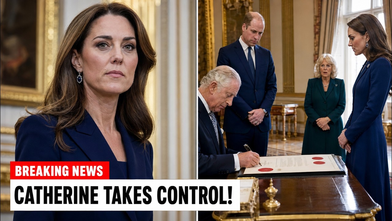 King Charles SIGNS Emergency Decree GRANTING Catherine MAJOR New Powers