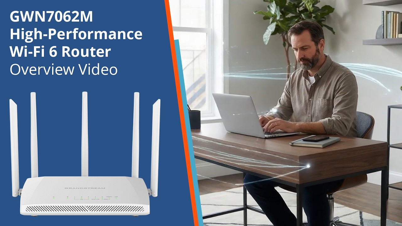 GWN7062M High-Performance Wi-Fi 6 Router