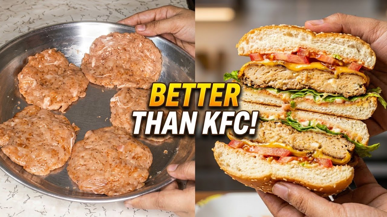 How to Make the BEST Chicken Patty Burger at Home|Sm Cooking Secrets