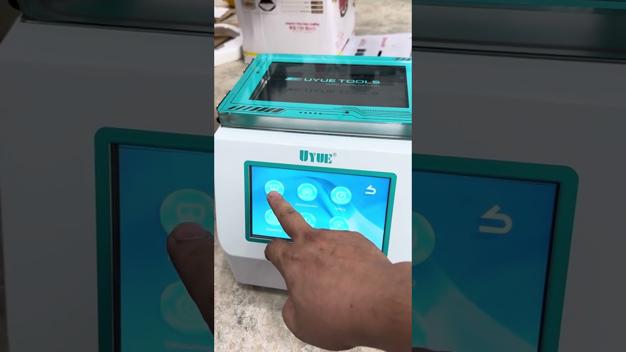 Hướng dẫn lắp đặt và sử dụng máy ép kính tích hợp hấp UYUE X2S