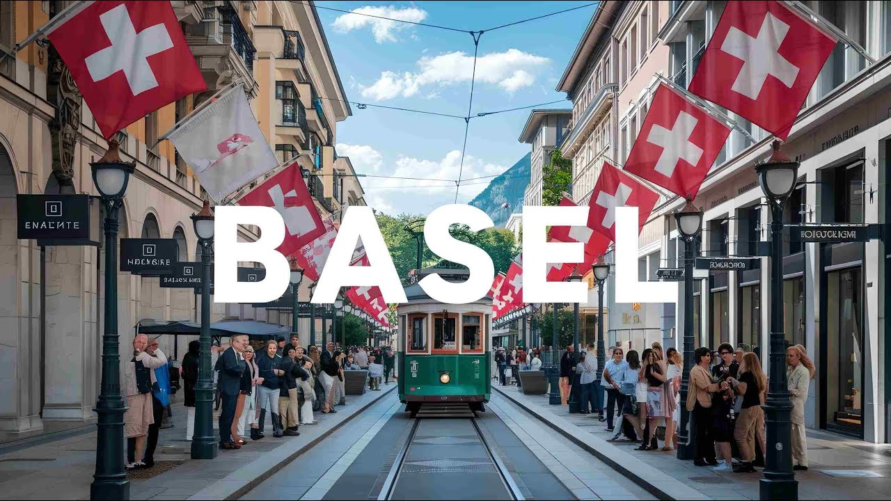 Basel Switzerland a relaxing Walking Tour