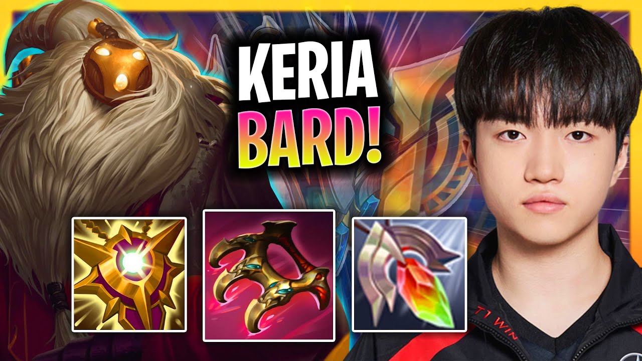 KERIA BRINGS BACK BARD! | T1 Keria Plays Bard Support vs Skarner!  Season 2025