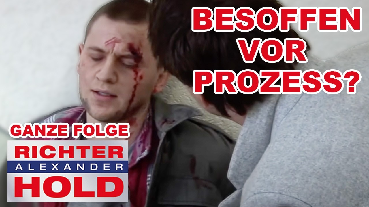 Verletzt und besoffen vor Gericht! Kann Angeklagter aussagen? | GANZE FOLGE | Richter Alexander Hold