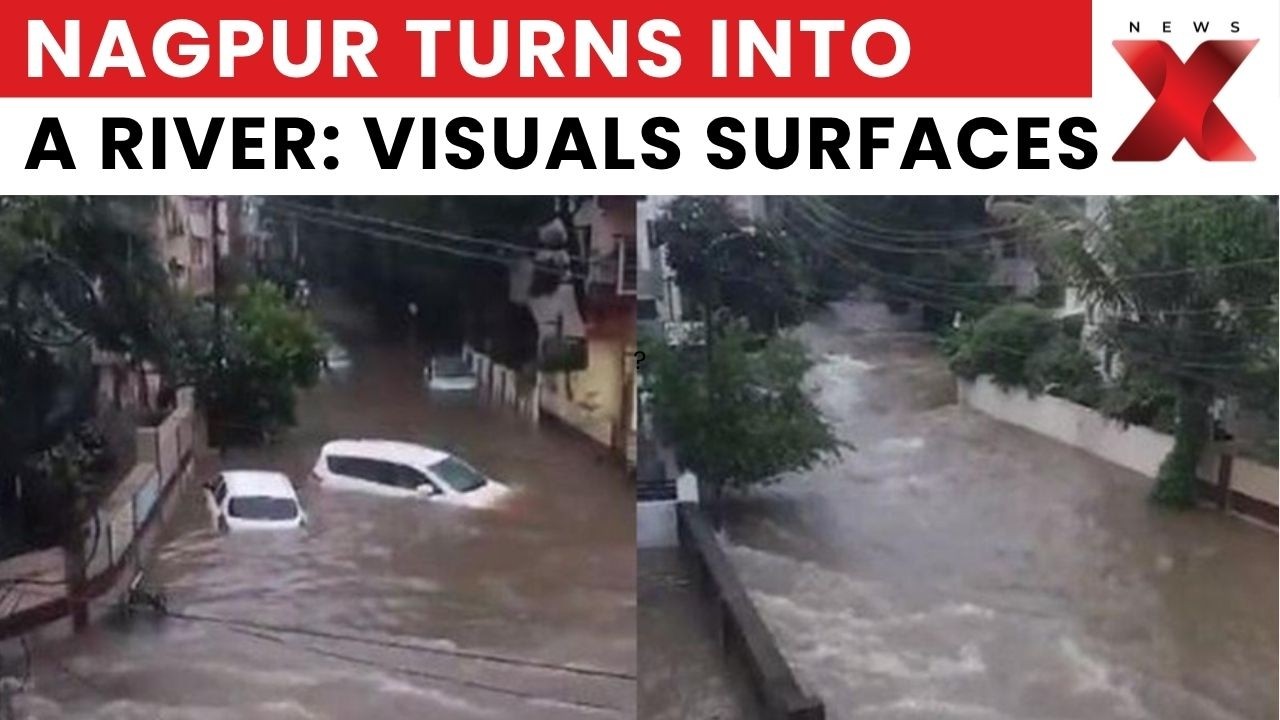 Nagpur Floods: 461 Rescued As Cloudburst-Like Rain Submerges City Roads