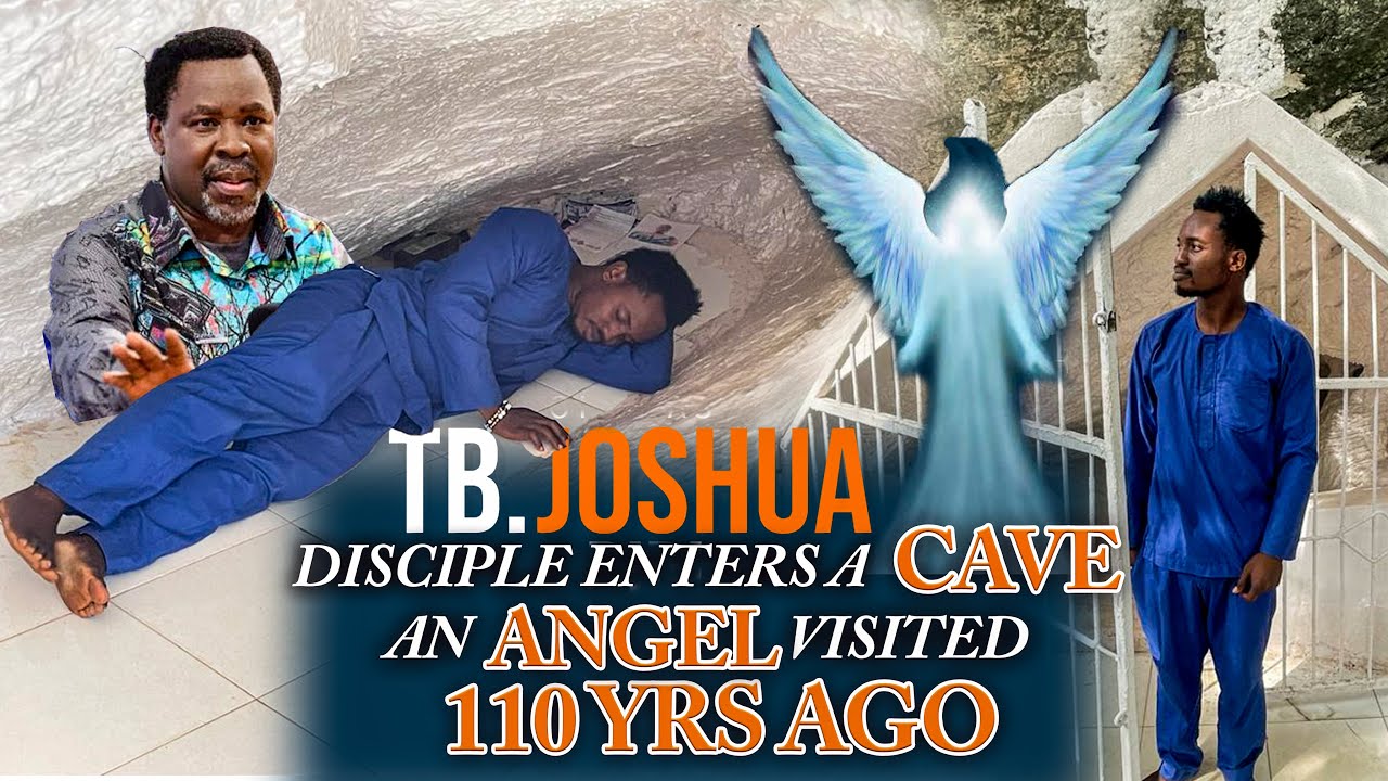 TB JOSHUA DISCIPLE ENTERS A CAVE AN ANGEL VISITED 110YEARS AGO🙏 #TBJoshua #notminethechoicetv #scoan