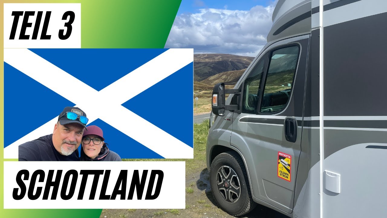 #3 Freistehen oder Stellplatz in Schottland? | Mit Hund im Wohnmobil | Wohnmobil Tour 2022