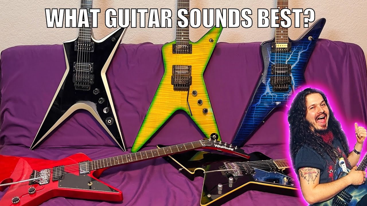 Captivating Tone Comparison: Washburn Dimebag Guitar Collection Revealed