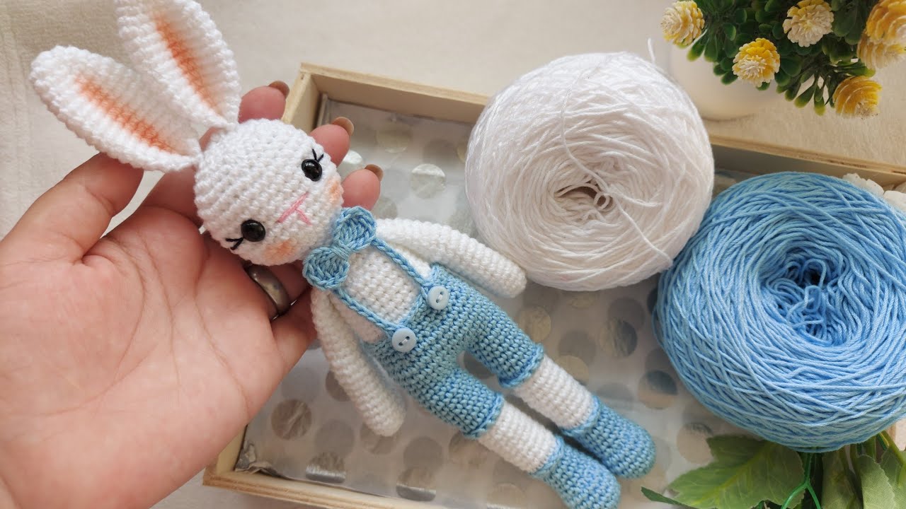 💙CONEJITO LUCAS💙AMIGURUMI/PARTE 1/3- PASO A PASO 🧶CROCHET
