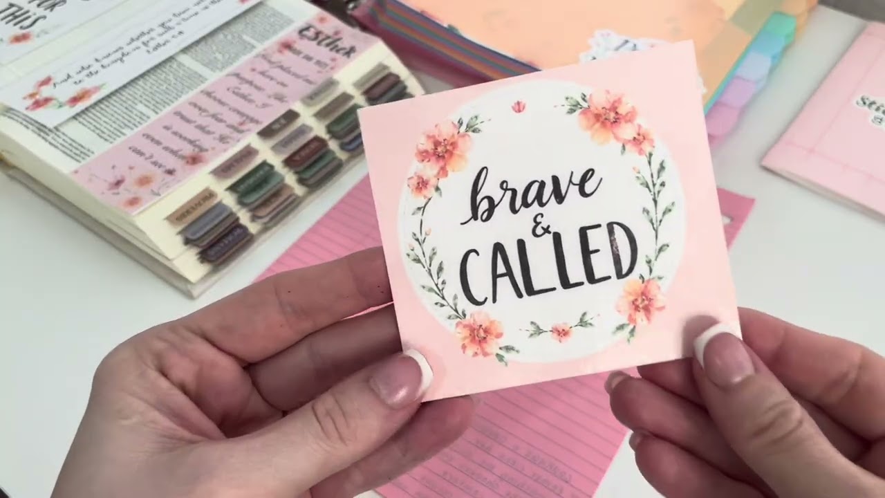 Esther Bible Mail | Bible Journal With Me  