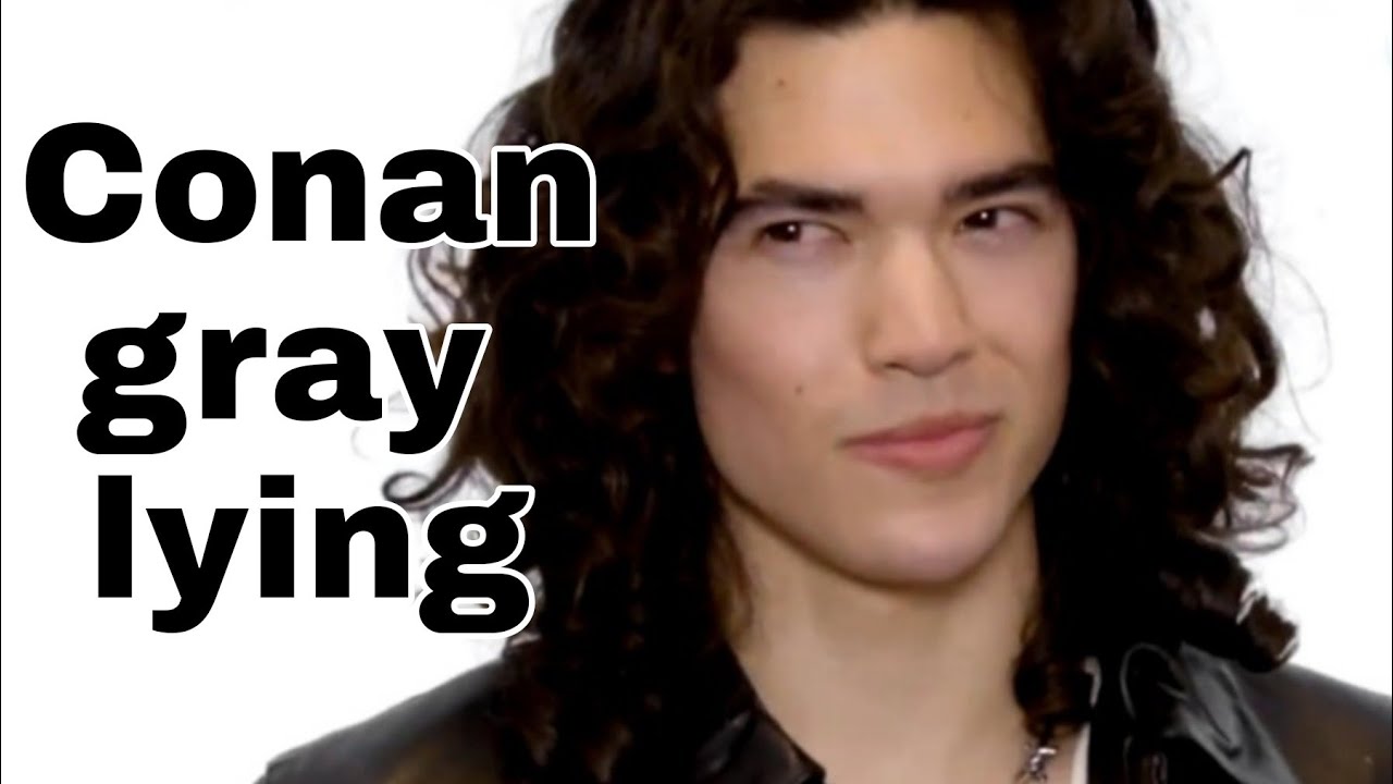 Conan Gray lying for 2 minutes 💀