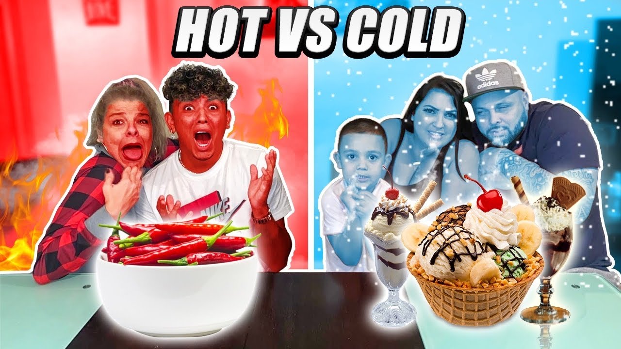 HOT vs COLD FOOD CHALLENGE!