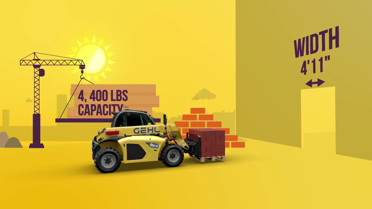 Gehl RS4-14 Super-compact Telehandler