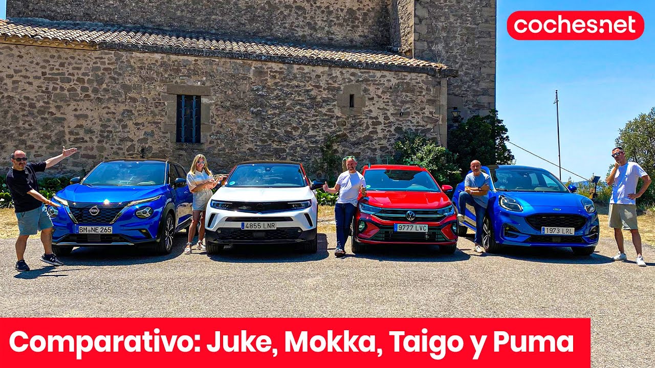 SUV segmento B: Puma, Juke, Mokka, Taigo| Comparativa / Test / Review en español | coches.net