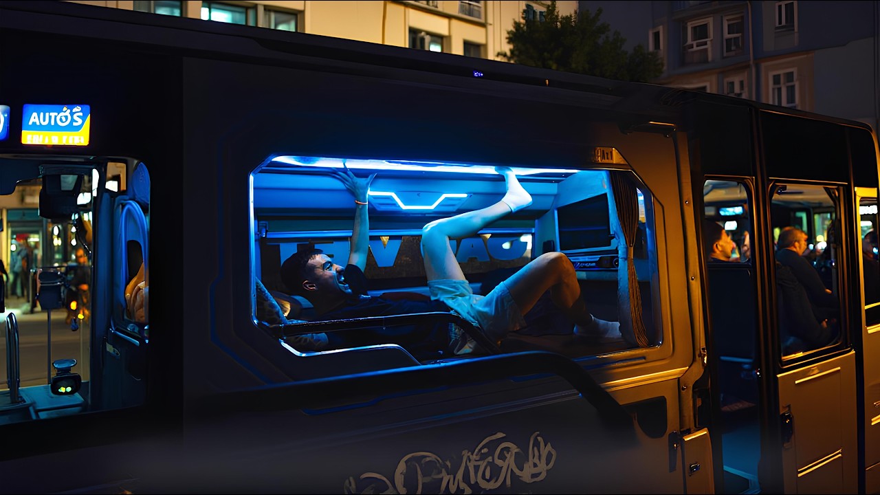 Así es viajar en bus cama nocturno en VIETNAM