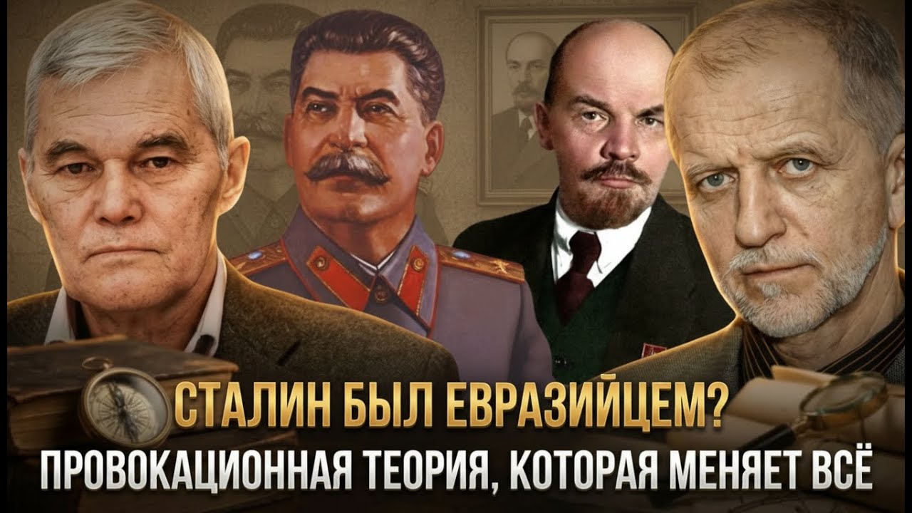 СТАЛИН БЫЛ ЕВРАЗИЙЦЕМ? Провокационная теория, которая меняет всё | Константин Сивков
