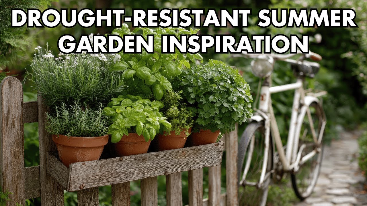 Creative Summer Gardens for Dry Days 💧 Container & Fence DIY Ideas
