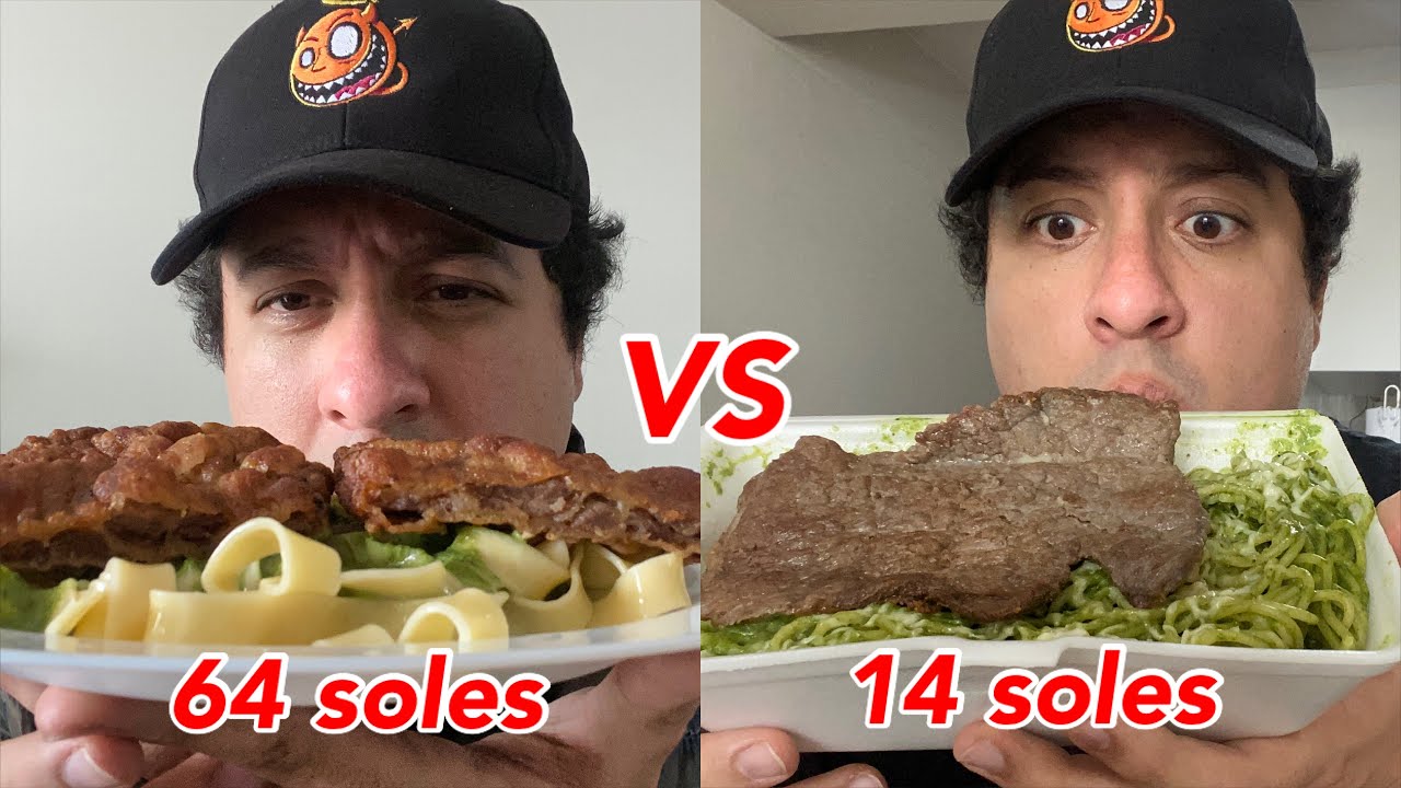 FIDEOS VERDES DE 64 SOLES VS FIDEOS VERDES DE 14 SOLES | elcholomena