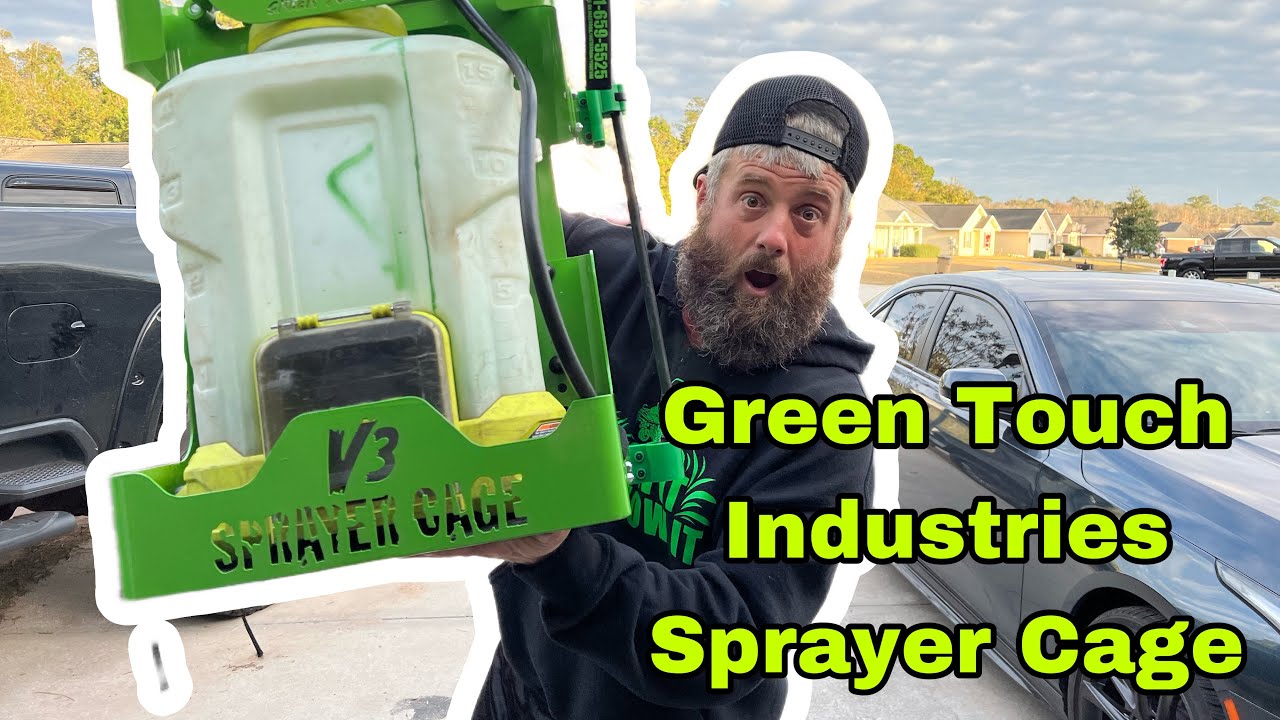 Assembly Of The Sprayer Cage From Green Touch Industries.