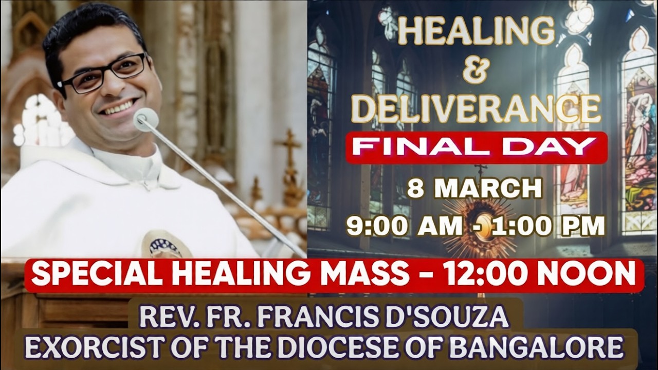 Lenten Retreat: Healing & Deliverence (Day 3) (session 5) :- 08/03/2026