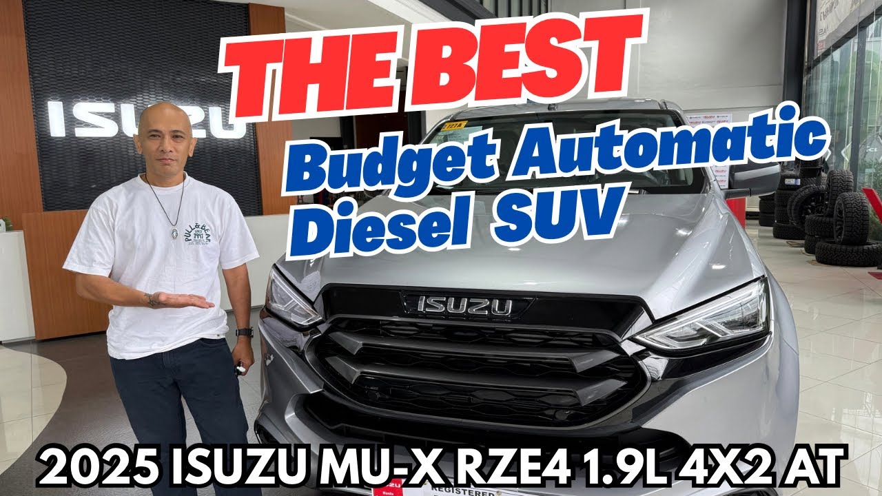 The BEST Budget Meal SUV | 2025 ISUZU MU-X RZE4 4X2 Turbo Diesel AT