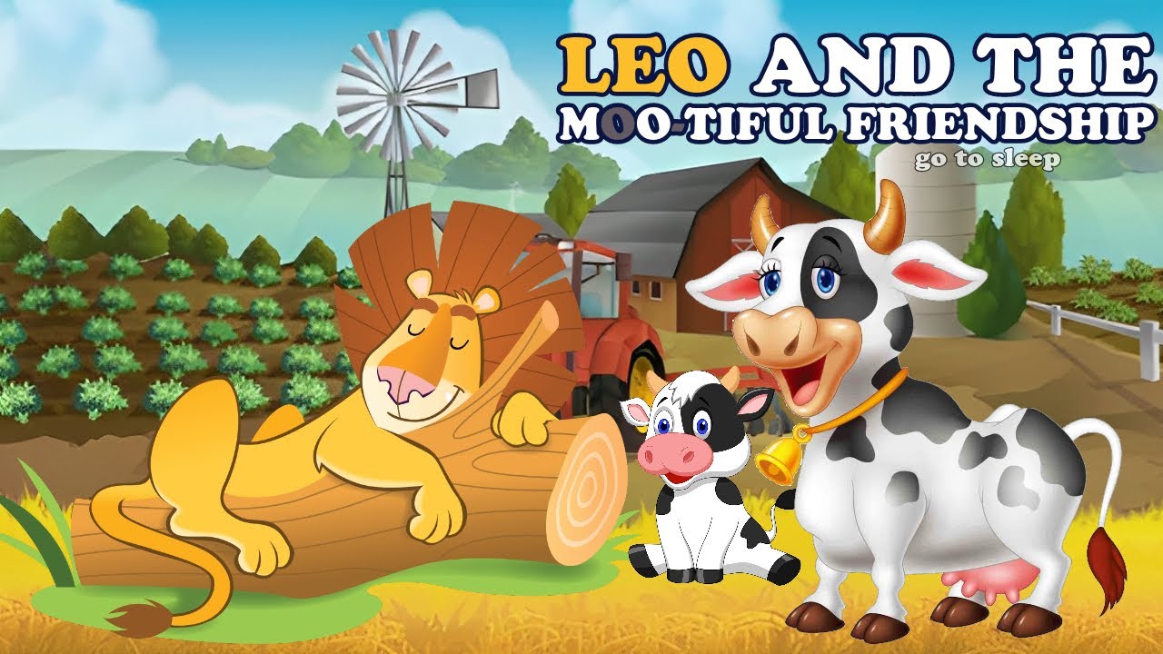 Leo and the Moo-tiful Friendship: A Magical Bedtime Story for Kids | Fairy Tales and English Stories