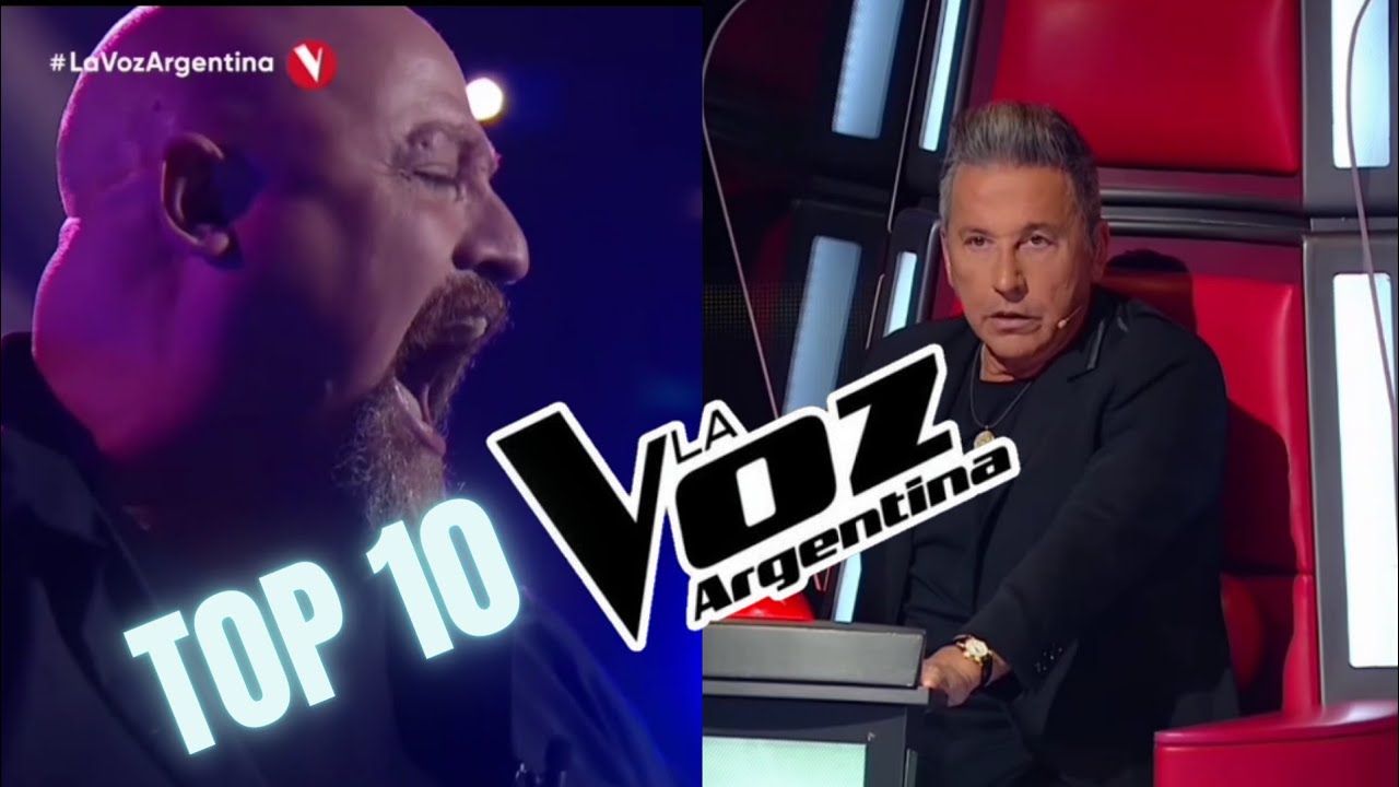 TOP 10 | BEST Blind Auditions In The Voice Argentina 2021 - Men