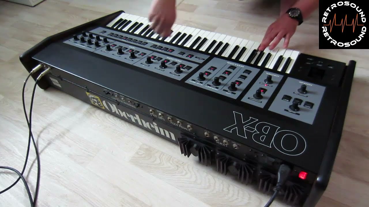 Oberheim OB-X Analog Synthesizer (1979) 