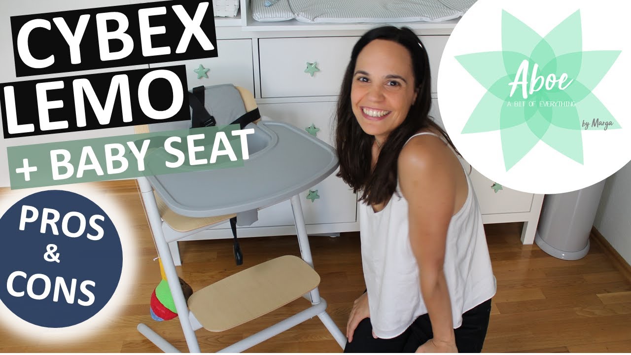 CYBEX Lemo highchair seating system - Baby seat review | Cybex pros and cons