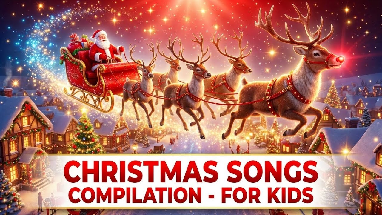 Best Christmas Songs & Nursery Rhymes for Kids 🎄🎅 | Fun Holiday Music Compilation