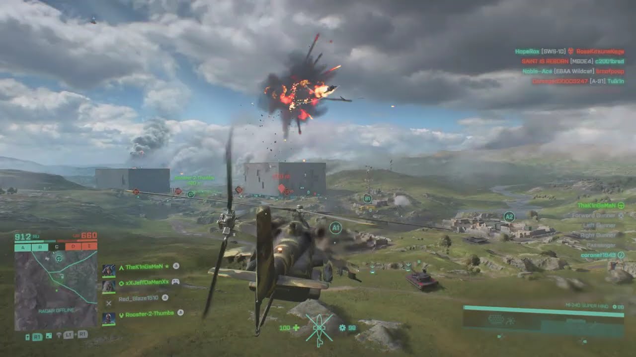Air Support #53 [ Mi-240 (1 Death) | Conquest: Spearhead | Battlefield™ 2042 | PlayStation® 5