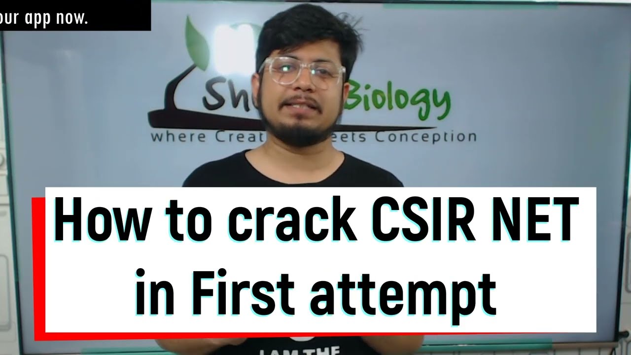 How to crack CSIR NET in first attempt?