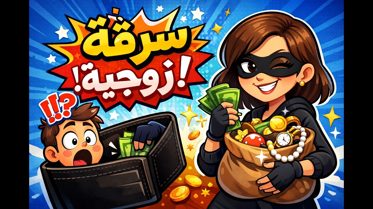 اكتشف زوجته حرامية