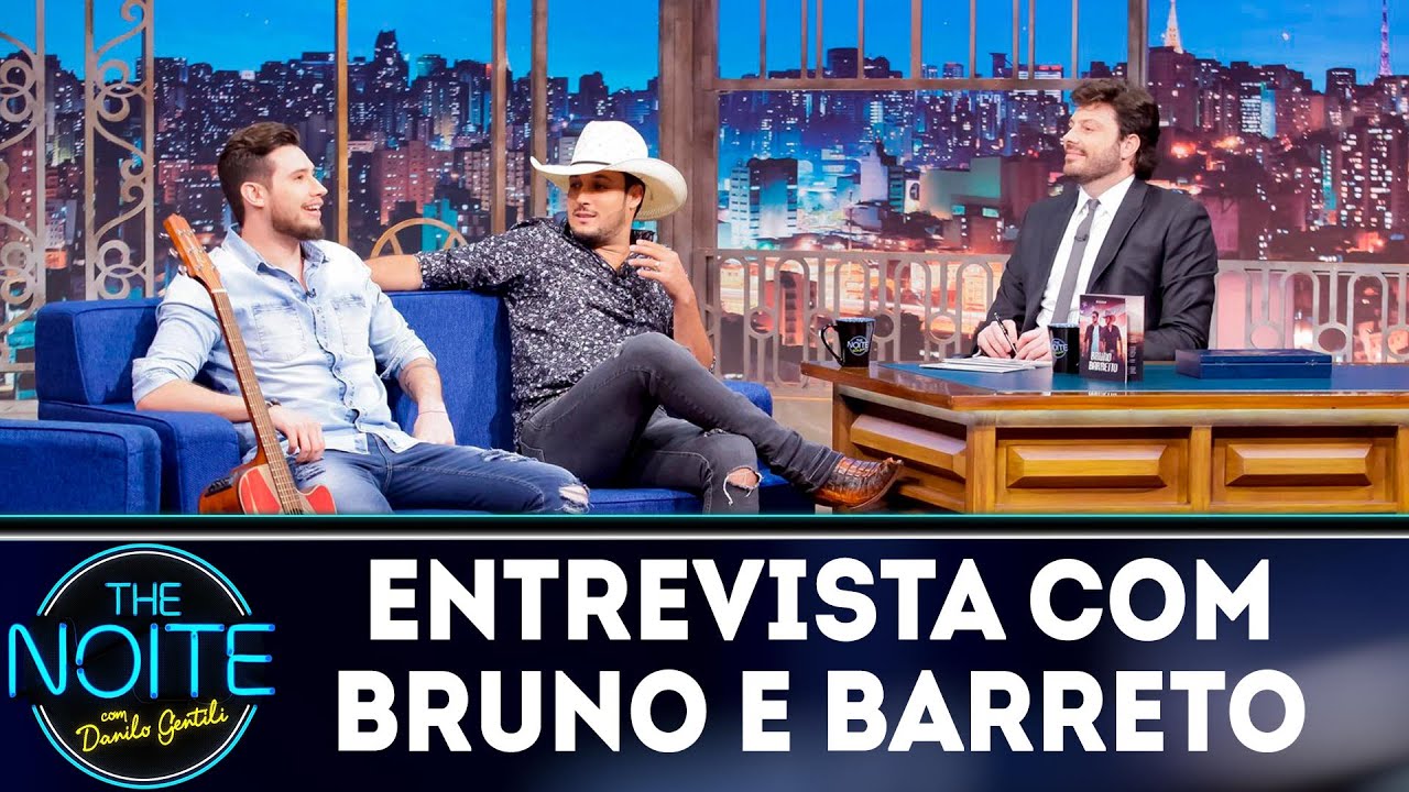 Entrevista com Bruno e Barreto| The noite (07/11/18)
