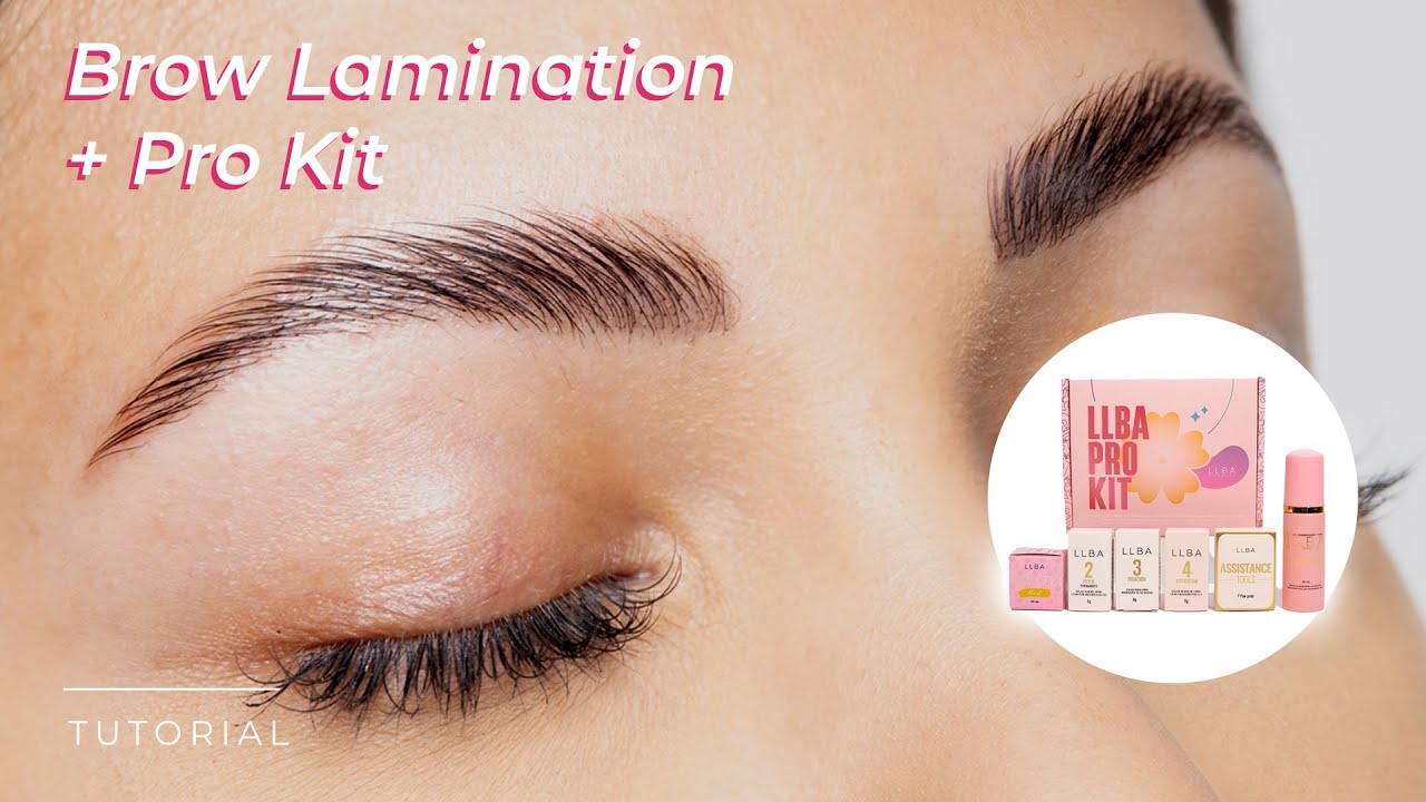 Achieve Perfect Brow Lamination with LLBA Pro Kit & Glue Balm | Tutorial