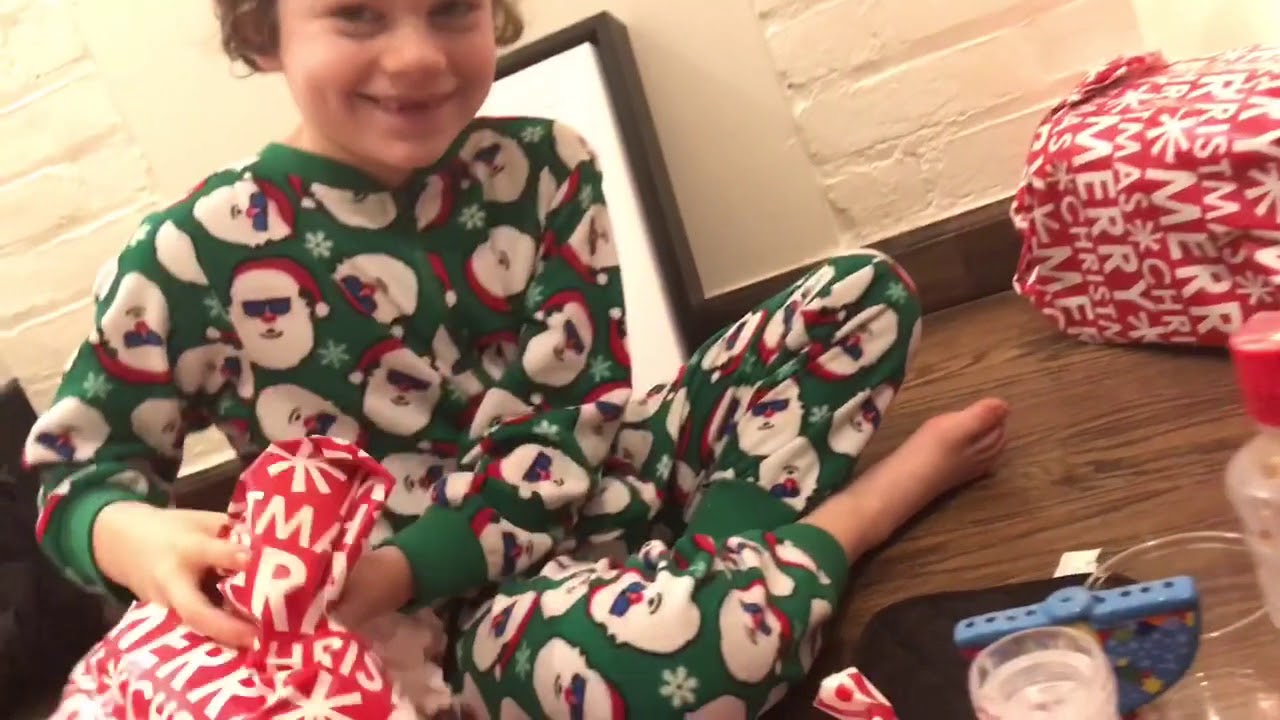 Convincing Ryan that its Christmas Day!