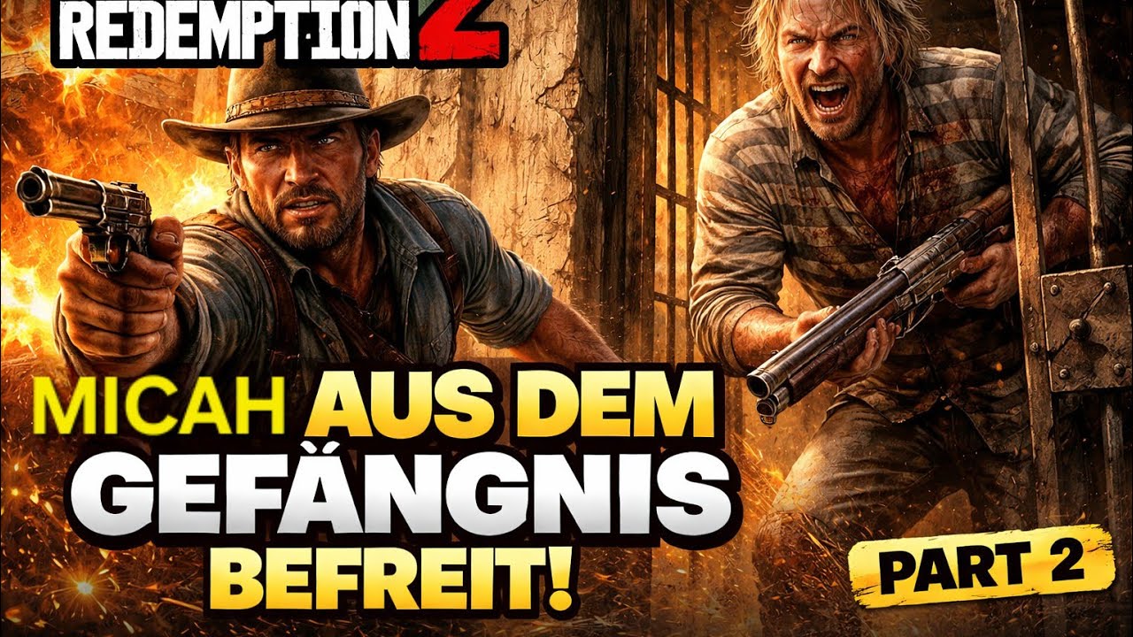 Red Dead Redemption 2 Micah Bell befreit| part 2