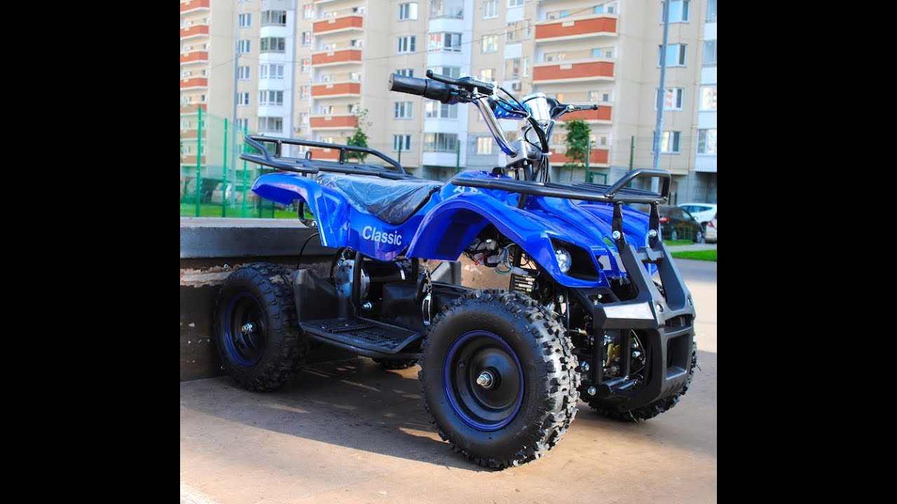 Тест драйв квадроцикла ATV Classic mini  e 800