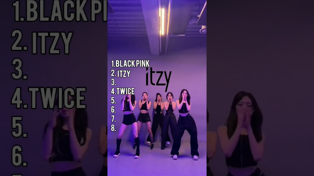 My favourite girl group #blackpink #twice #itzy #le sserafim #g-idle #ive # everglow # aespa