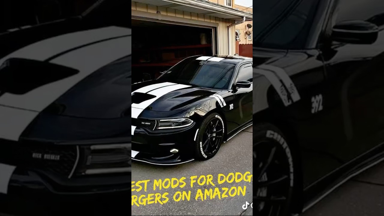 Best Mods For A Dodge Charger From Amazon & EBay 