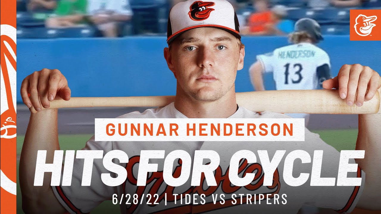 Top Prospect Gunnar Henderson Hits for Cycle in AAA: Norfolk Tides | Baltimore Orioles
