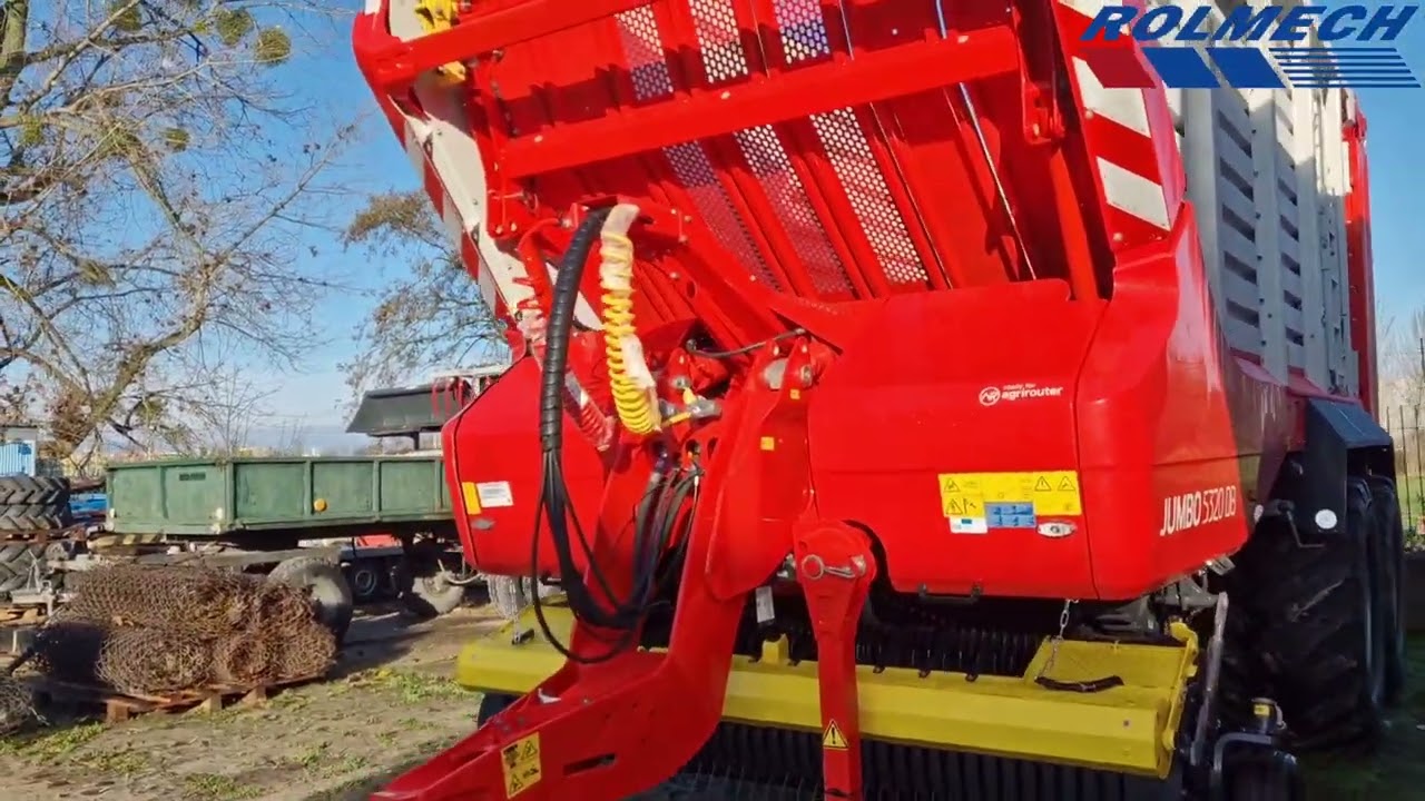 Przyczepy P&Ouml;TTINGER JUMBO serii 5000 w oddziale w Płońsku | ROLMECH 