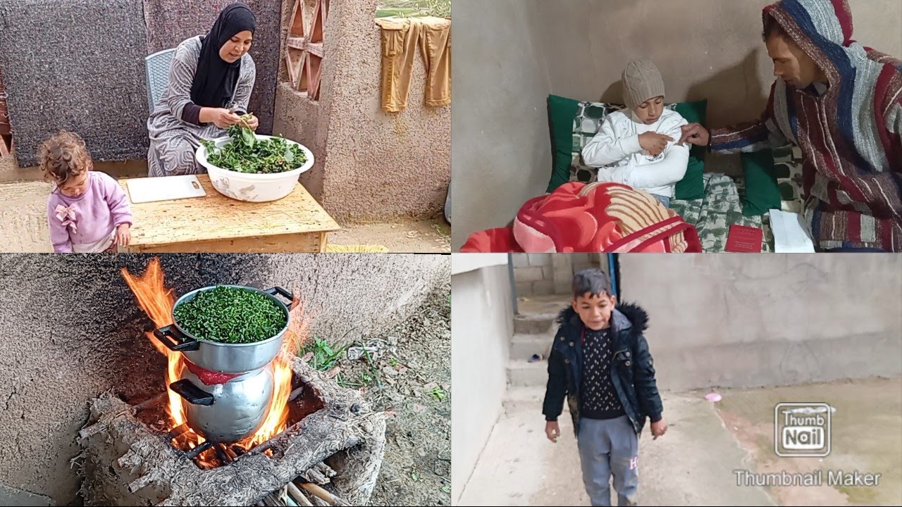 هاد النهار داز صعيب بزاف عقلي كان غيطير من بلاستو من شداتهم الشتا علا برى ولتوقتو وقع 