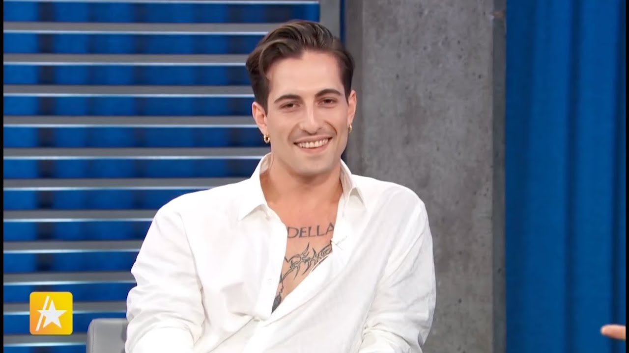 Damiano David for Access Daily NBC 🎙️💙