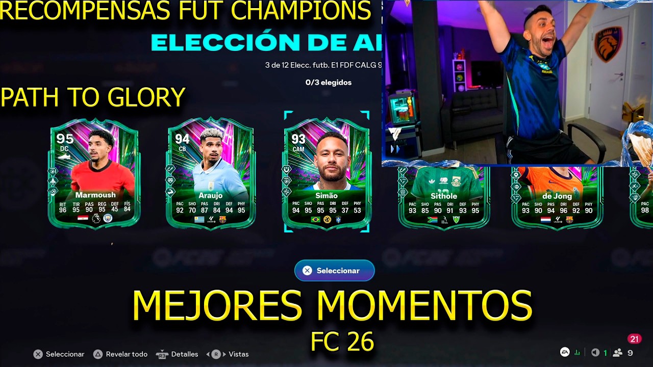 DjMaRiiO RECOMPENSAS FUT CHAMPIONS CON LOS PATH TO GLORY EN EA SPORTS FC 26