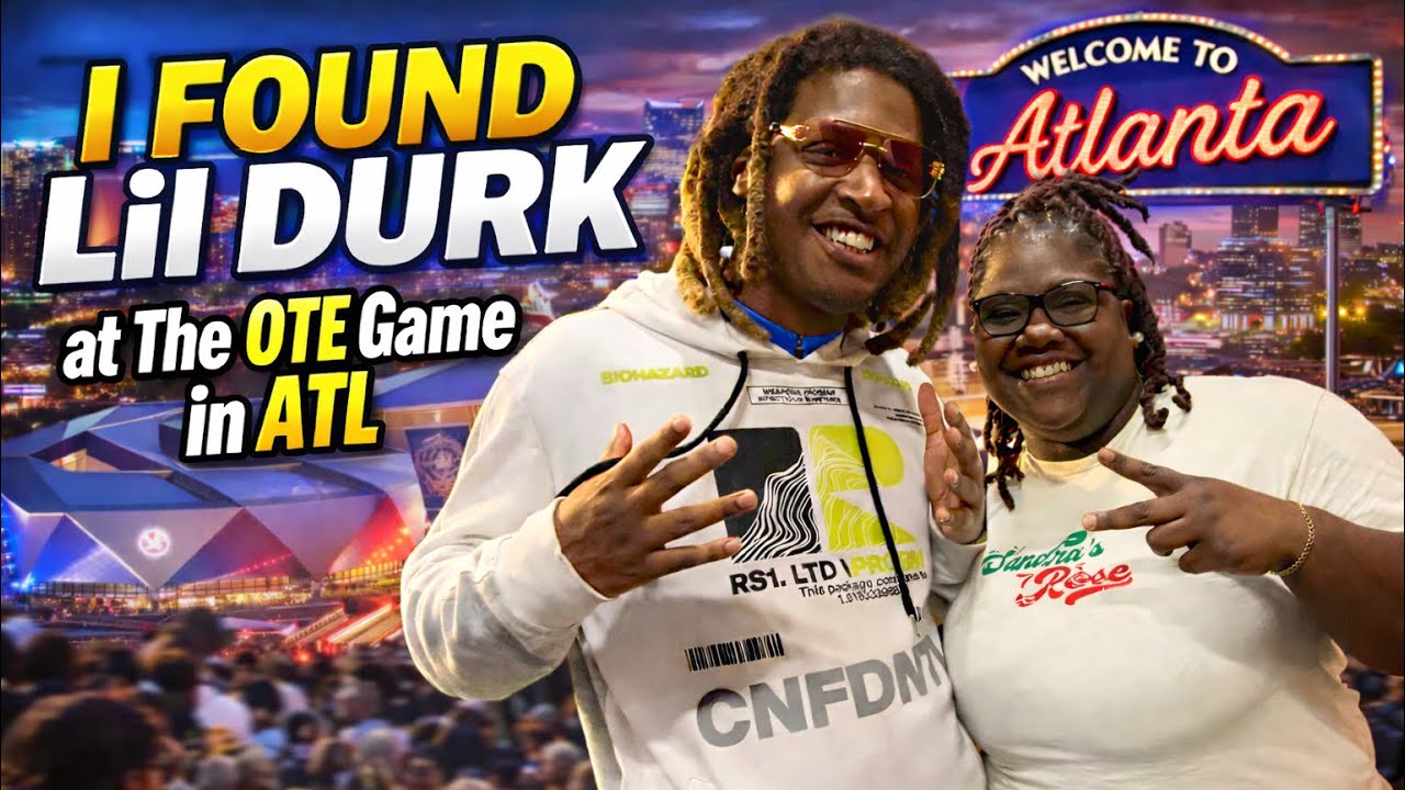 I Found Lil Durk at The OTE Game in ATL 